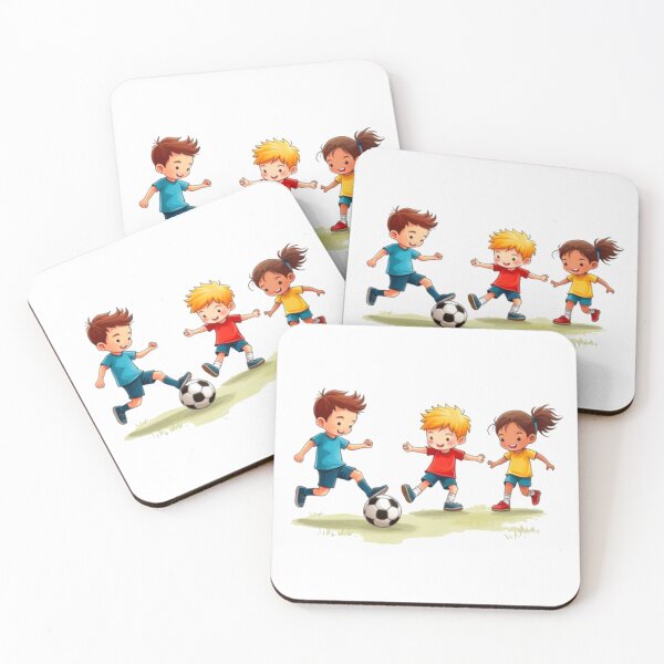 Item preview, Timeless Playtime – Kicking Around Childhood Joy designed and sold by Neonyx2020.