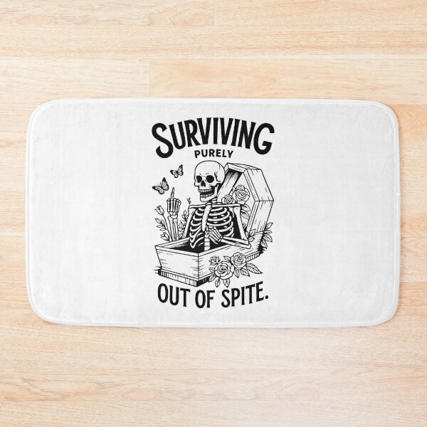 Item preview, Surviving Purely Out Of Spite Goth Celestial Skeleton designed and sold by Blok45.