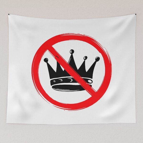 Item preview, No Kings designed and sold by Delemore Art.
