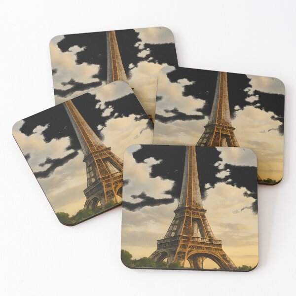 Item preview, Eiffel Tower Paris – Golden Hour Elegance designed and sold by VoidBloom Studio.