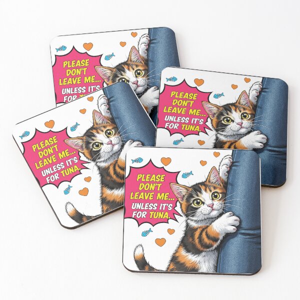 Item preview,  Clingy Cat Begs For Tuna designed and sold by InkNoColor.
