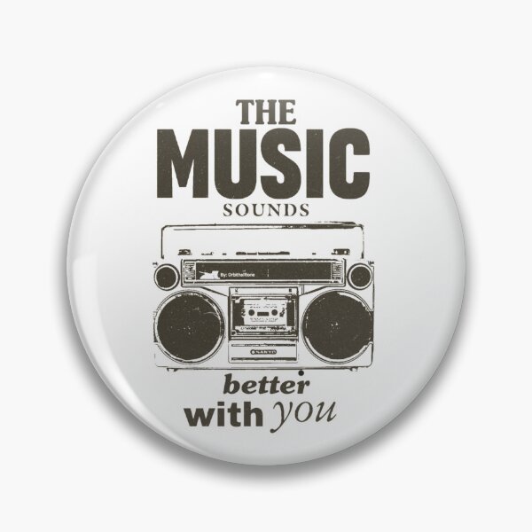 Item preview, The Music Sounds Better With You designed and sold by iloveyourcupid.