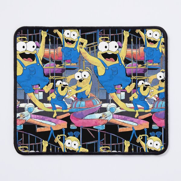 Item preview, Animated Yellow Characters Enjoying Fun Playground Activities designed and sold by AnimalAirtistry.