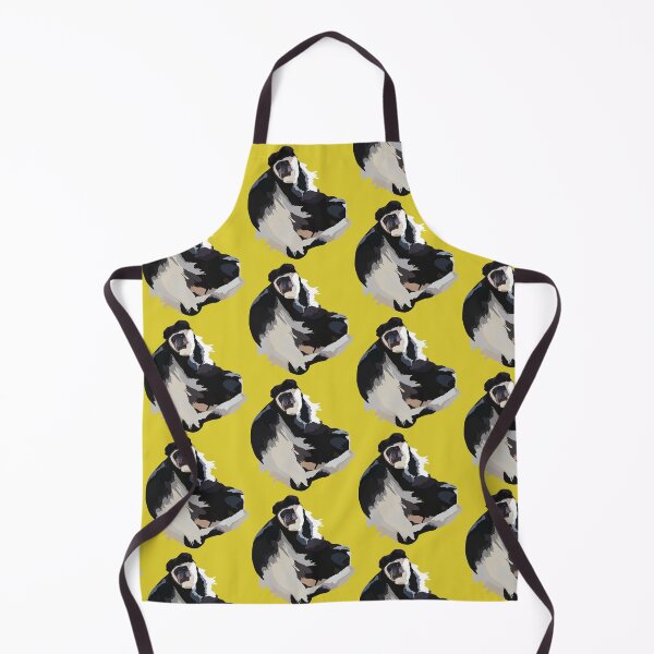 Item preview, B is for Black and White Colobus , Black and White Colobus – Elegant Primate Wildlife Art Design designed and sold by PrettylittlepastelUk.