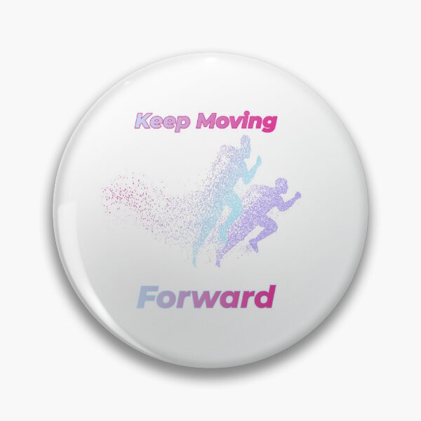 Item preview, Run Your Race - keep moving forward designed and sold by Soukito.