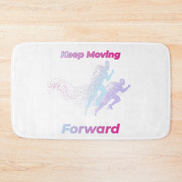 Item preview, Run Your Race - keep moving forward designed and sold by Soukito.