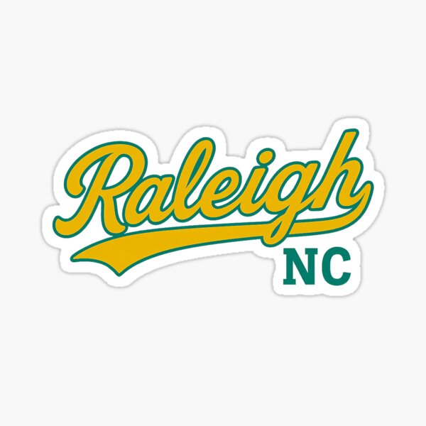 Item preview, Raleigh NC Retro Script – Vintage Athletic Style Design designed and sold by 283Designs.