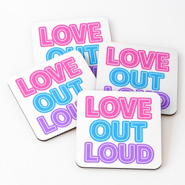 Item preview, Love Out Loud – Neon Pride Design designed and sold by Haus Of Sin.