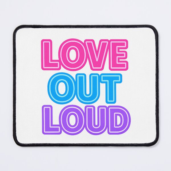 Item preview, Love Out Loud – Neon Pride Design designed and sold by Haus Of Sin.