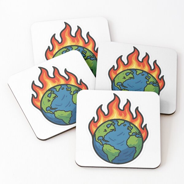 Item preview, Burning Earth designed and sold by Anime and 90s Style.