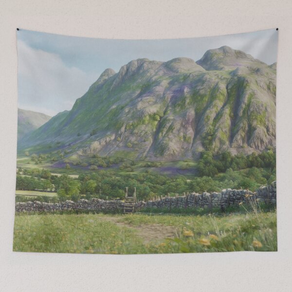 Item preview, Langdale Pikes, The Lake District designed and sold by LazloWoodbine.