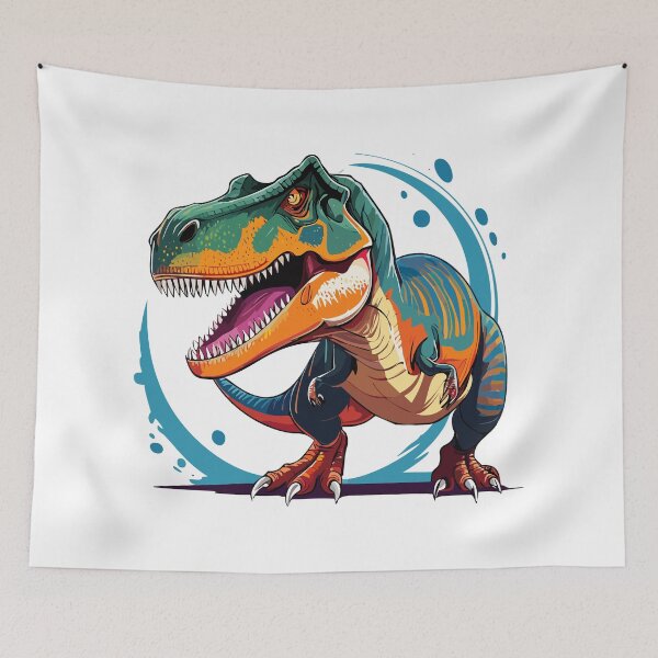 Item preview, Tyrannosaurus Rex or T-Rex, Dinosaurs prehistoric creature, roaring tyrannosaurus, mesozoic era carnivorous dinosaurus designed and sold by Danler.