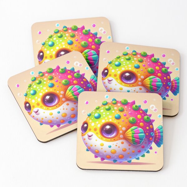 Item preview, pufferfish designed and sold by Dogandesighn.