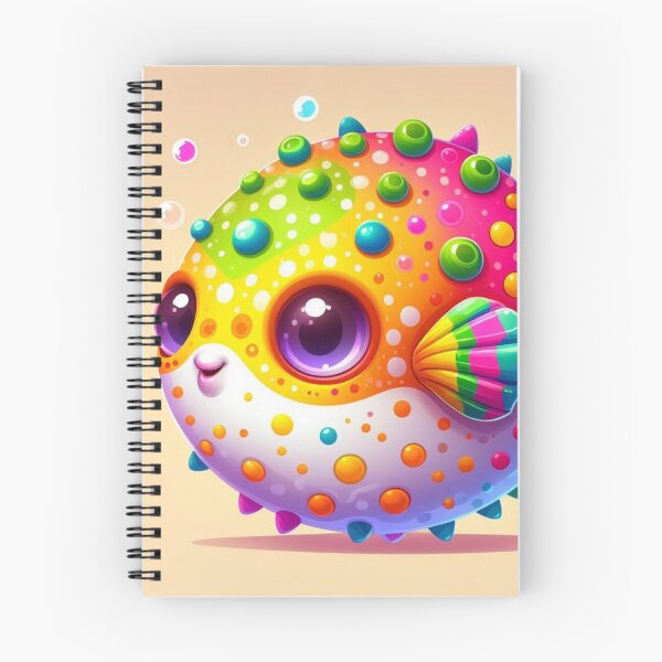 Item preview, pufferfish designed and sold by Dogandesighn.