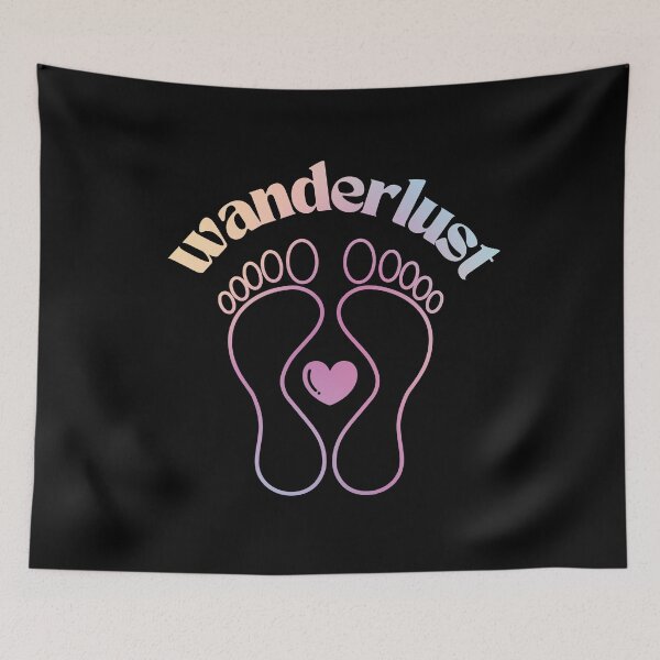 Item preview, Wanderlust for Travel Lovers designed and sold by ObsidianDaz.