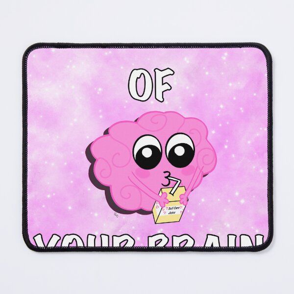 Item preview, Take Care of Your Brain- pink galaxy designed and sold by LaurenEhretArt.