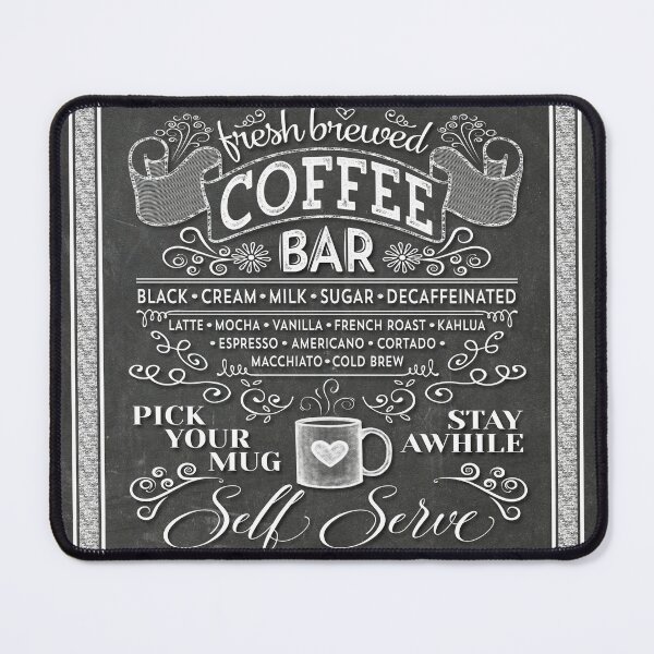 Item preview, Fresh Brewed Coffee Bar Chalkboard Typography designed and sold by Elsy's Art.