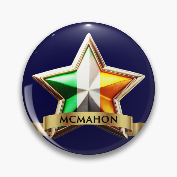 Item preview, McMahon Star Emblem – Irish Legacy Edition designed and sold by Highlandkings.