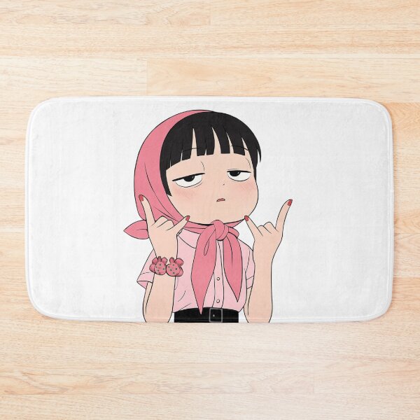 Item preview, Pink Headband Girl: Playful Pose designed and sold by MOONE FLOWER.