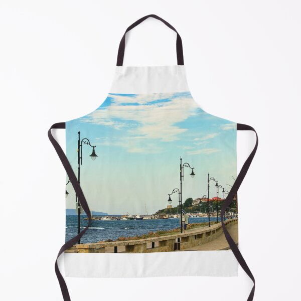 Item preview, Windmill and old town Nessebar cityscape, Bulgaria designed and sold by goceris.
