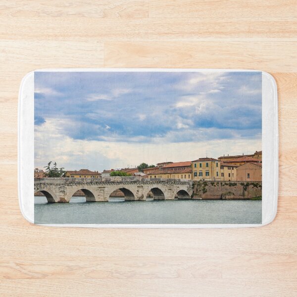 Item preview, Tiberius bridge and old town in Rimini, Italy designed and sold by goceris.
