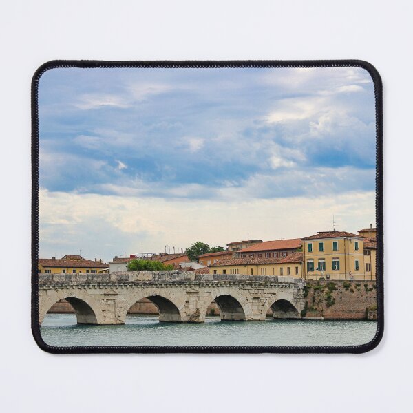 Item preview, Tiberius bridge and old town in Rimini, Italy designed and sold by goceris.