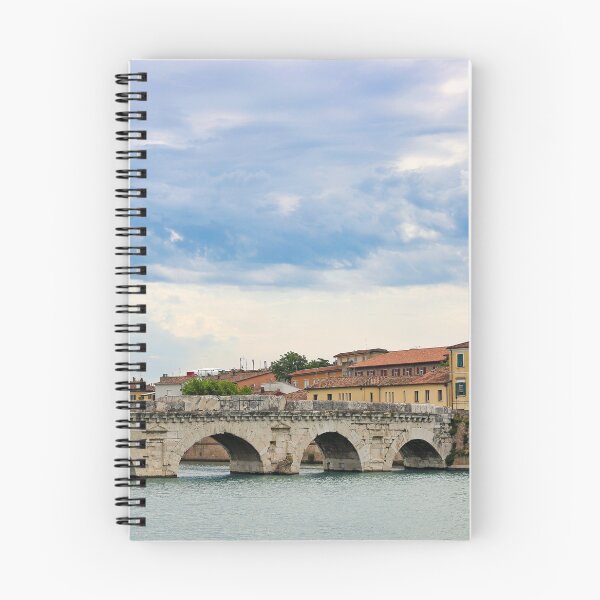 Item preview, Tiberius bridge and old town in Rimini, Italy designed and sold by goceris.