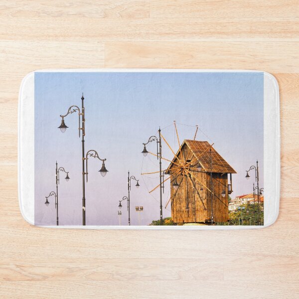 Item preview, Old wooden windmill in Nessebar, Bulgaria designed and sold by goceris.