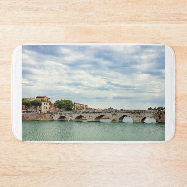 Item preview, Old stone Tiberius bridge in Rimini, Italy designed and sold by goceris.