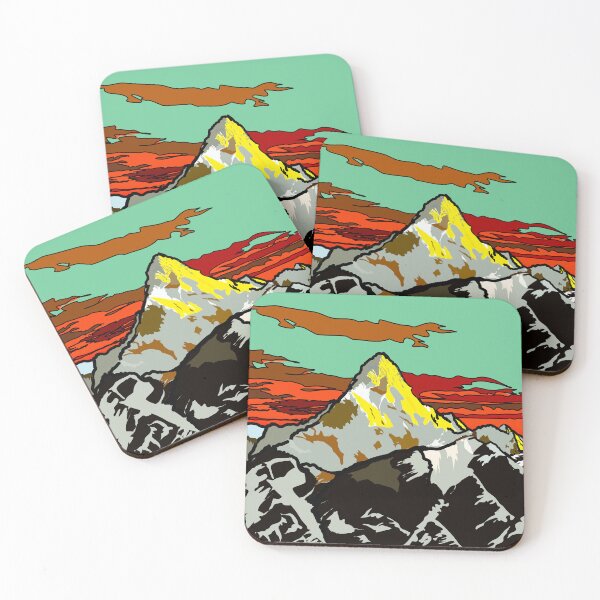 Item preview, Everest at Dusk – Where Mountain meets Skyfire designed and sold by aperiq.