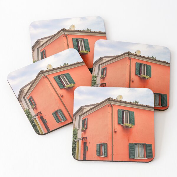 Item preview, Old red house in Rimini, Italy designed and sold by goceris.