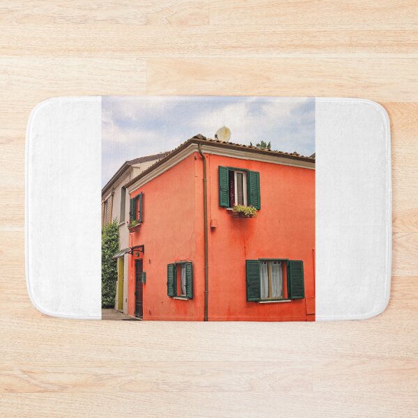 Item preview, Old red house in Rimini, Italy designed and sold by goceris.