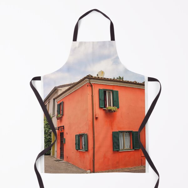 Item preview, Old red house in Rimini, Italy designed and sold by goceris.