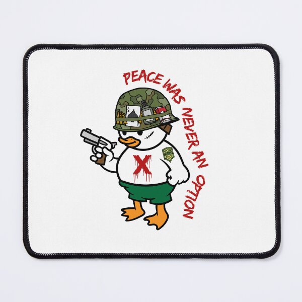 Item preview, Peace Was Never an Option Sticker - Armed Bird in Tactical Gear Decal, Funny Military Style, Art designed and sold by Walmarval ⭐⭐⭐⭐⭐.