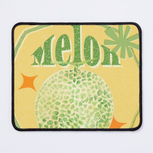 Item preview, Retro Mellon Fruit Sticker Label designed and sold by Wordsmith-Wear.