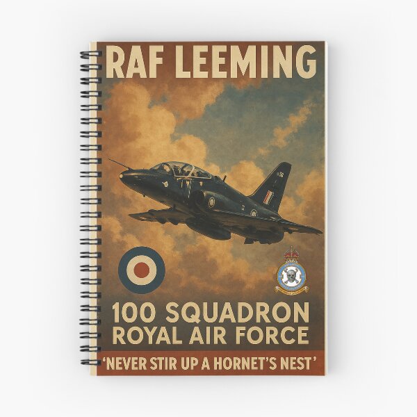 Item preview, 100 Squadron RAF Vintage Poster designed and sold by Airpower Art.