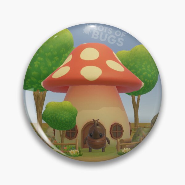 Item preview, Lots of Bugs - Mushroom Home designed and sold by LotsofBugsDev.