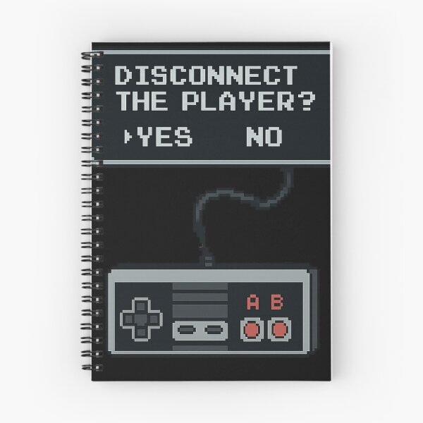 Item preview, Disconnect the Player – Pixel UI Glitchwear for Retro Gamer Souls designed and sold by The Midnight Fiber.