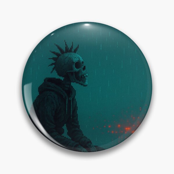 Item preview, The Last Bus Never Came - Pixel Punk in the Rain designed and sold by PixelPunkster.