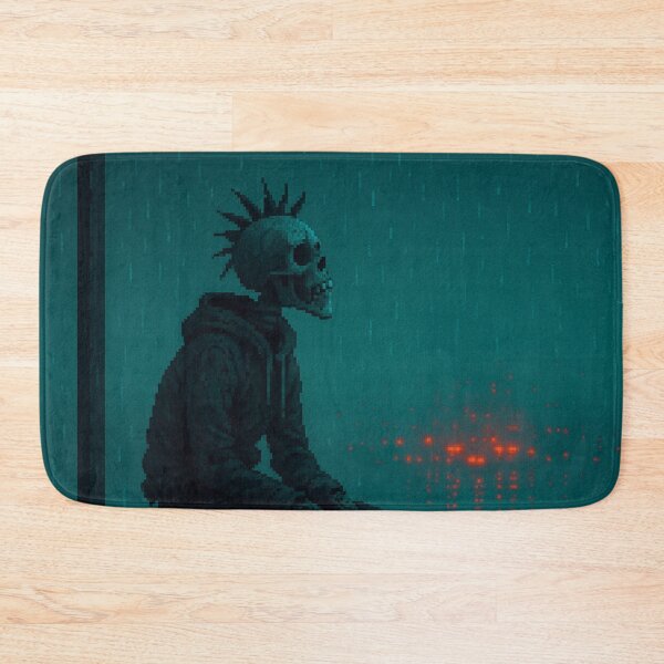 Item preview, The Last Bus Never Came - Pixel Punk in the Rain designed and sold by PixelPunkster.