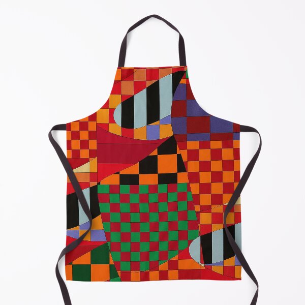 Item preview, Bold Geometric Checkered Abstract Pattern designed and sold by weirdfishes123.