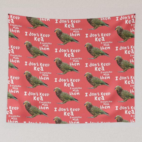Item preview,  K is for Kea,Kea – Intelligent Alpine Parrot of New Zealand Illustration designed and sold by PrettylittlepastelUk.