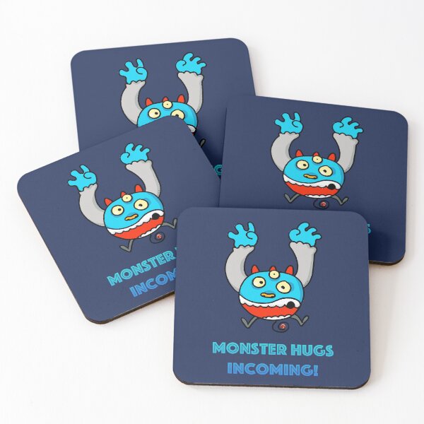 Item preview, Monster Hugs Incoming! designed and sold by CuteCartoon.