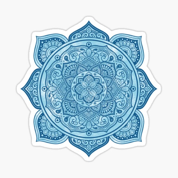 Reflecting Pool Mandala Sticker