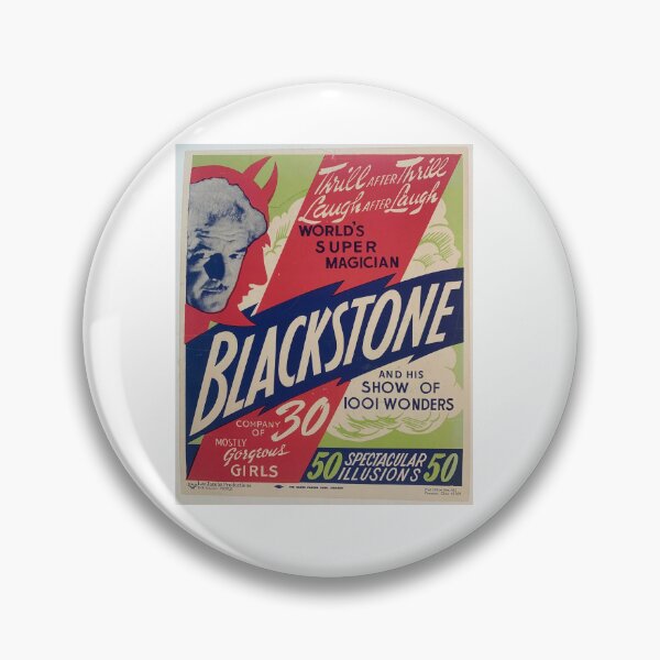 Item preview, Blackstone the Magician vintage poster designed and sold by IanBakerToons.