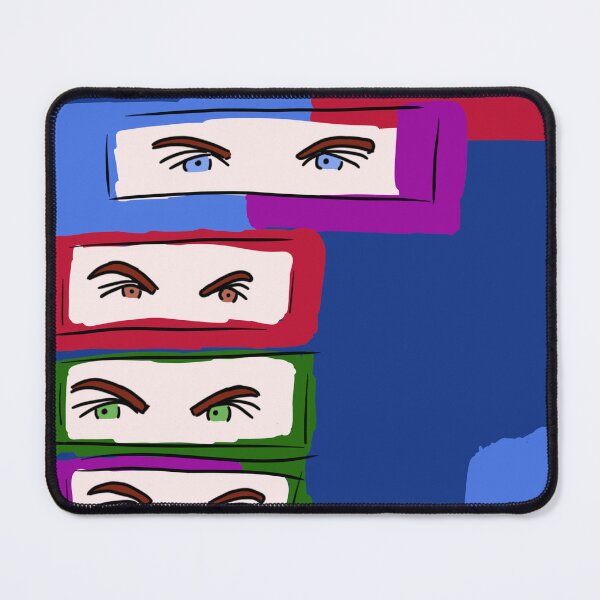 Item preview, Brown and blue eyes with colored background designed and sold by elainereginavaz.