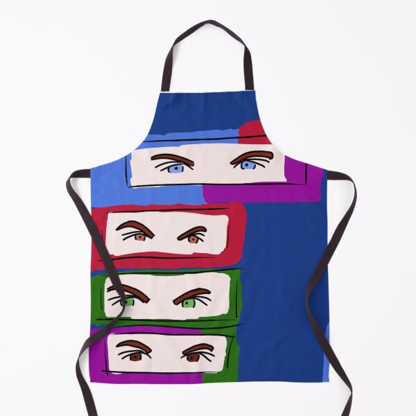 Item preview, Brown and blue eyes with colored background designed and sold by elainereginavaz.