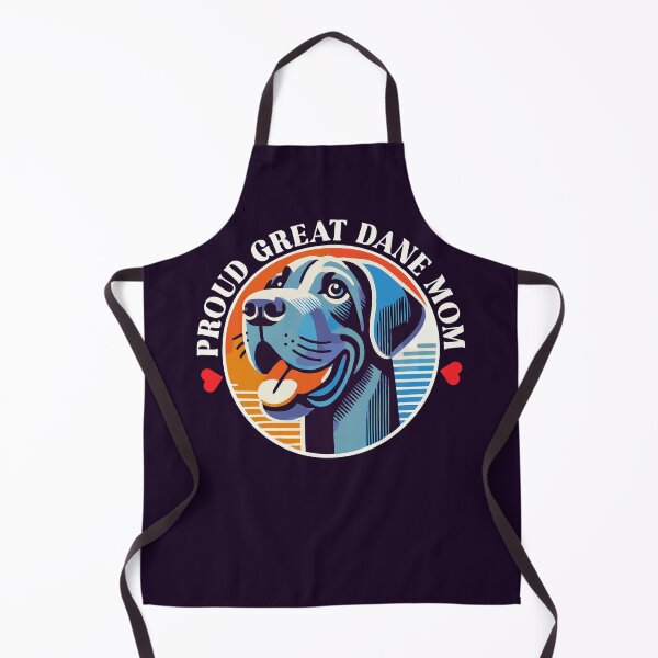 Item preview, Proud Great Dane Mom – King-Size Color Pop Badge designed and sold by Victor Shadehorn.
