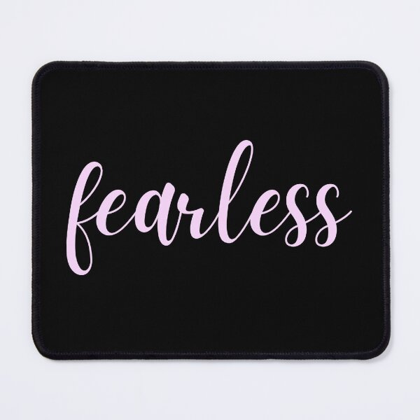 Item preview, Fearless — one word, all power. ⚡ designed and sold by QuotesPrints.