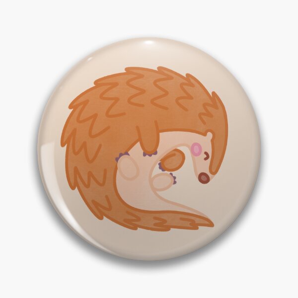 Item preview, pangolin cute baby scaly anteater in a ball designed and sold by winterpumpkin.
